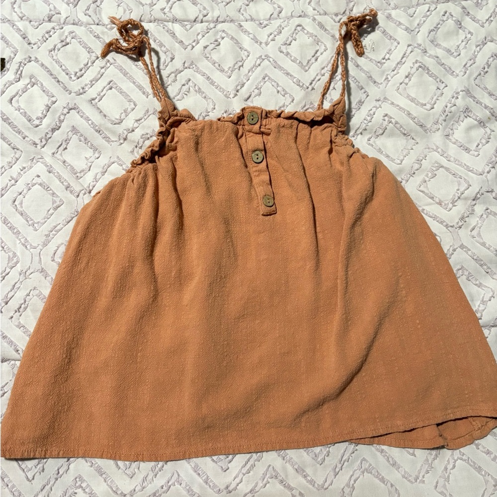 Terracotta Button Tank